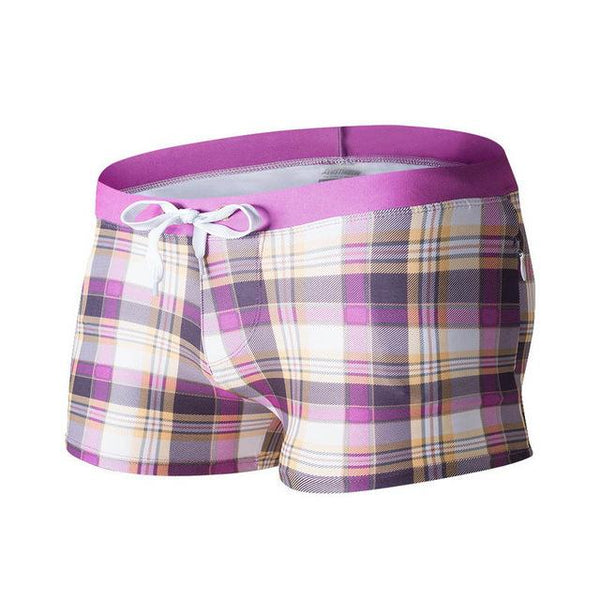 Double Pocket Swimwear Men 2016 Swimsuit Man Brand Gay wimsuits Printing Swimming Briefs Trunks Swim Shorts Beach Wear SungaKZ42