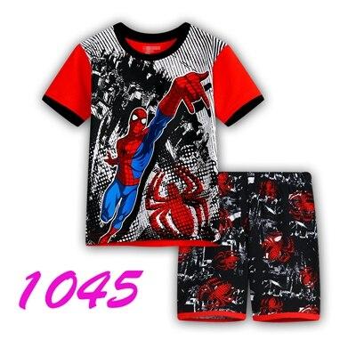 2017 Hot Summer Kids  Pajamas Baby Boys Gilrs Clothing Cartoon Costume Short Sleeve Pijamas children Sleepwear Pajamas Sets