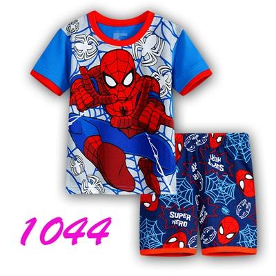 2017 Hot Summer Kids  Pajamas Baby Boys Gilrs Clothing Cartoon Costume Short Sleeve Pijamas children Sleepwear Pajamas Sets