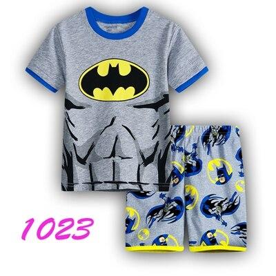 2017 Hot Summer Kids  Pajamas Baby Boys Gilrs Clothing Cartoon Costume Short Sleeve Pijamas children Sleepwear Pajamas Sets