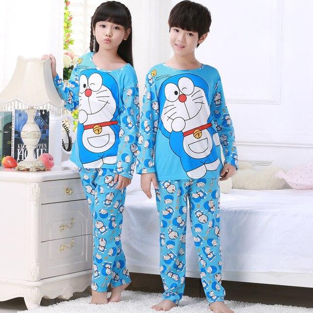 Children Pajamas New Sale 2017 Autumn&Winter Baby Sleepwears Suits Lovely Girls Pyjamas boys Cartoon Pijamas Kids Clothing set