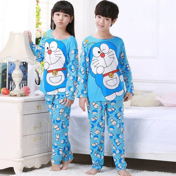 Children Pajamas New Sale 2017 Autumn&Winter Baby Sleepwears Suits Lovely Girls Pyjamas boys Cartoon Pijamas Kids Clothing set