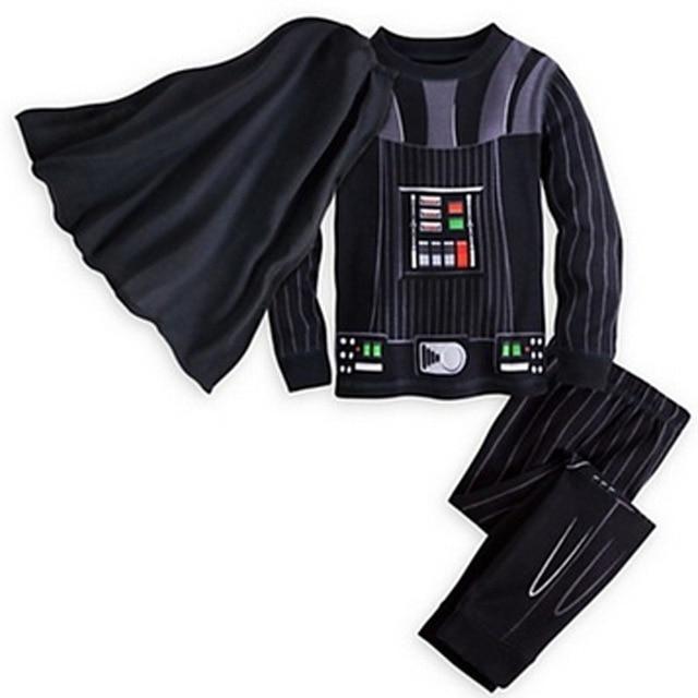 2016 The Avengers, Iron Man Children Pajamas Captain America Sleepwear Boys Super Cool Spring Autumn Long Sleeve Pyjamas DS16