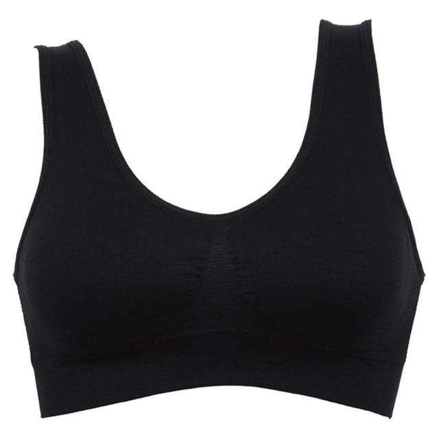 Sexy women push up bra big size backless padded bras plus size comfortable wireless brassiere breathable seamless bra