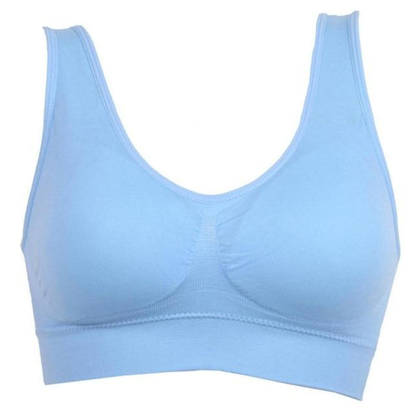 Sexy women push up bra big size backless padded bras plus size comfortable wireless brassiere breathable seamless bra