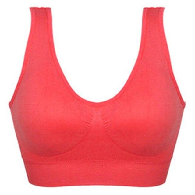 Sexy women push up bra big size backless padded bras plus size comfortable wireless brassiere breathable seamless bra