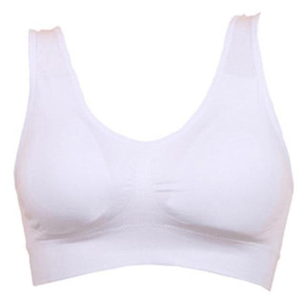 Sexy women push up bra big size backless padded bras plus size comfortable wireless brassiere breathable seamless bra