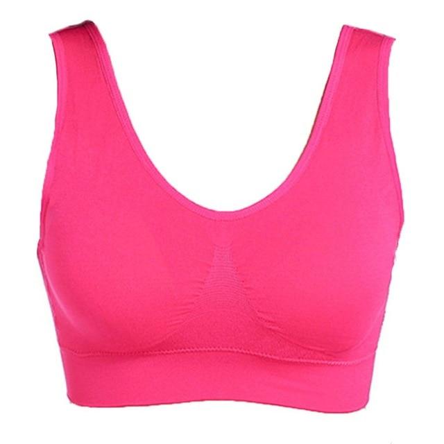 Sexy women push up bra big size backless padded bras plus size comfortable wireless brassiere breathable seamless bra