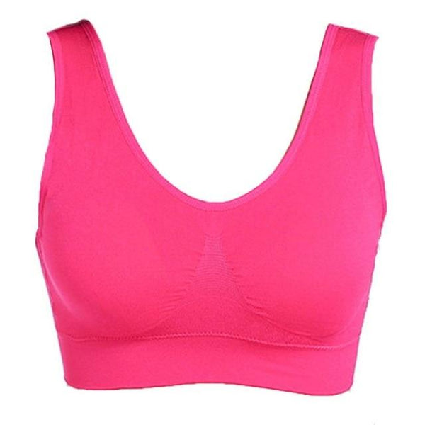 Sexy women push up bra big size backless padded bras plus size comfortable wireless brassiere breathable seamless bra