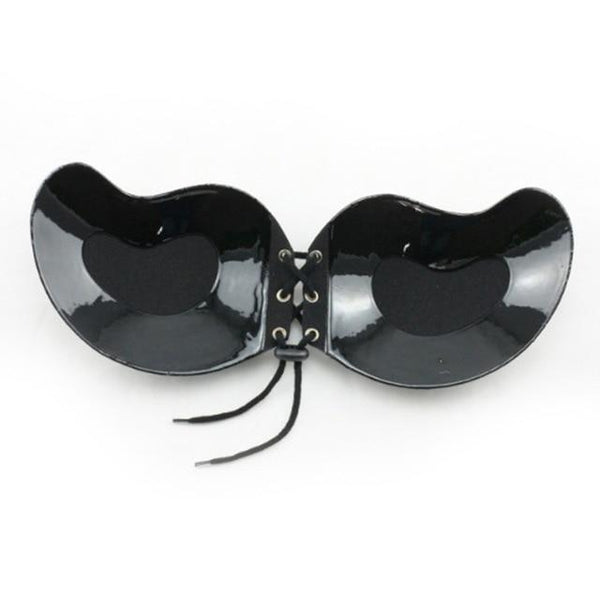 Sexy Women Strapless Push Up Bra Silicone Mango Shape Self-Adhesive Front Bust Sexy breathable invisible bra