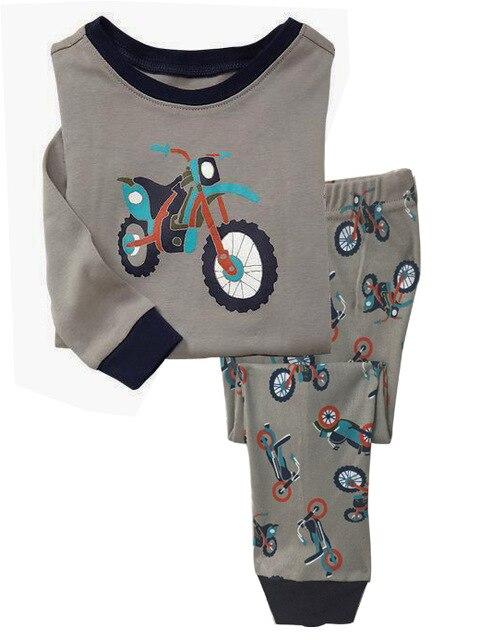 Brand kids Pajamas Sets Cartoon animal pattern nightgown Children cotton Pyjamas girls boys lovely soft sleepwear clothes set