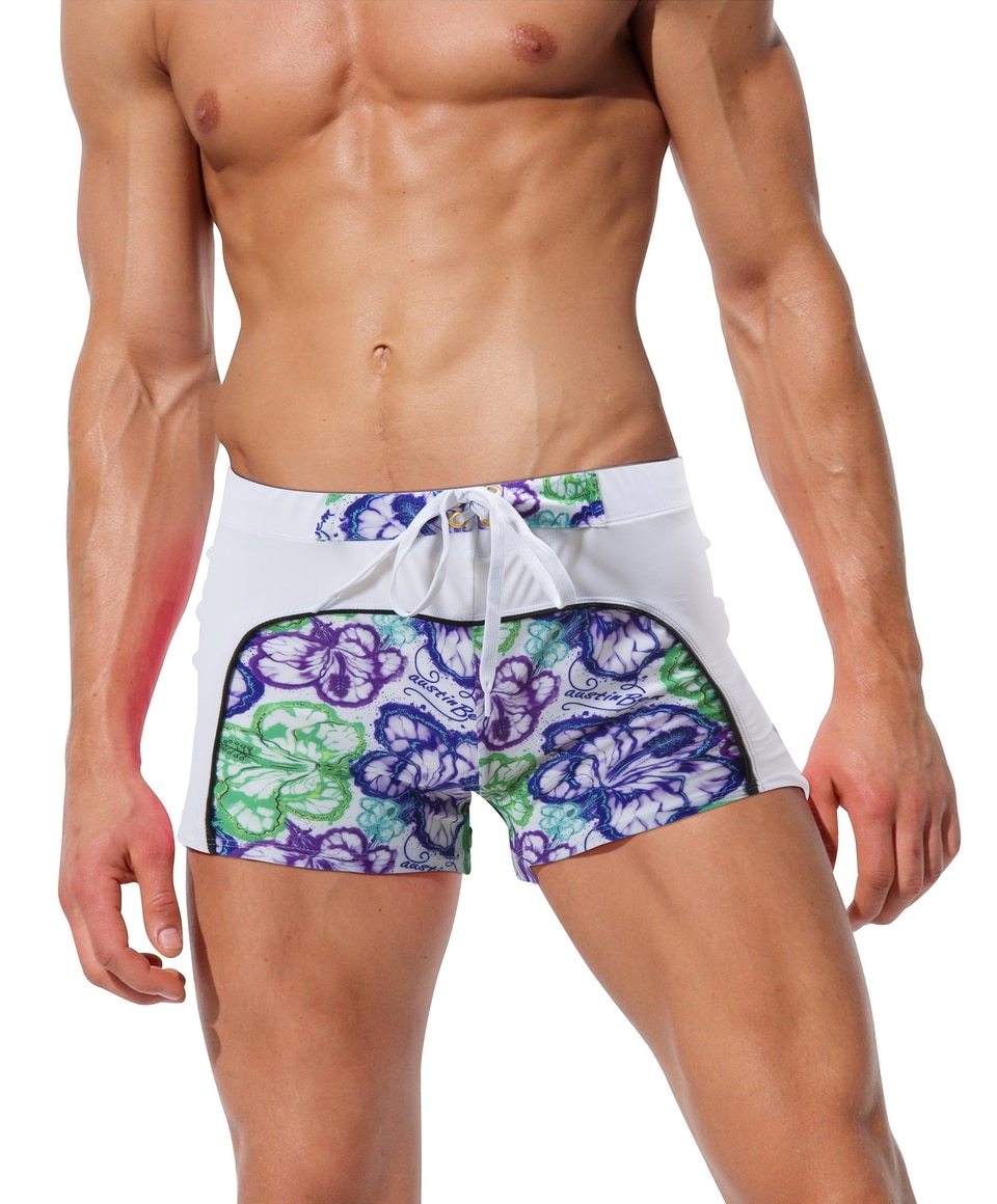 Austinbem Swimwear Men Swimsuits Zwembroek Heren Men'S Swimming Trunks Mens Swim Briefs Bathing Suit  Sungas Praia 209