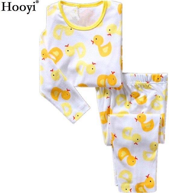 Cute Sheep Children Pajamas Sets Kids Sleepwear suit Sleeved T-Shirts Trousers Boy clothes Pj's Infant pijama Fashion Tops Pant