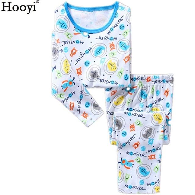 Cute Sheep Children Pajamas Sets Kids Sleepwear suit Sleeved T-Shirts Trousers Boy clothes Pj's Infant pijama Fashion Tops Pant