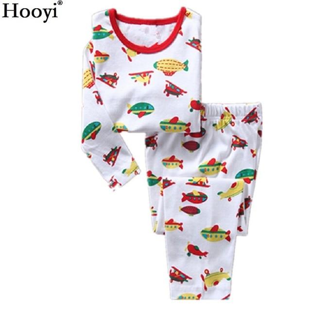 Cute Sheep Children Pajamas Sets Kids Sleepwear suit Sleeved T-Shirts Trousers Boy clothes Pj's Infant pijama Fashion Tops Pant