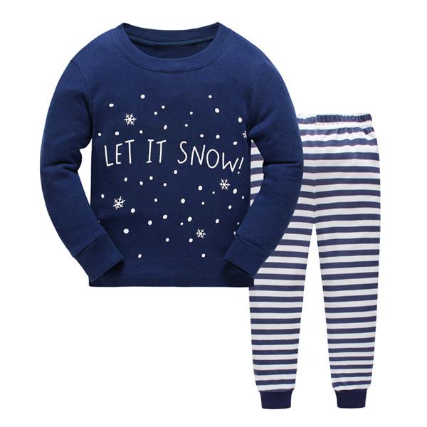 Boys Pajamas Set Cartoon kids Sleepwear Girls cute Home pajamas Children Pajamas Set Bear pattern Girls cotton pyjamas size 2-7Y