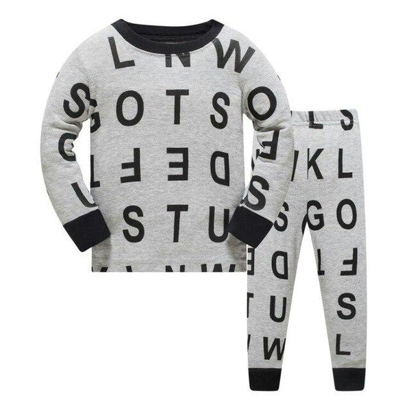 Boys Pajamas Set Cartoon kids Sleepwear Girls cute Home pajamas Children Pajamas Set Bear pattern Girls cotton pyjamas size 2-7Y