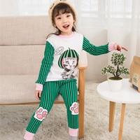 ZFBOZS Autumn Baby kids Boys Sleepwear Pajama Sets 100 % Cotton Dinosaur Printed t-shirt+pants 2pcs Bebes Children's Clothing