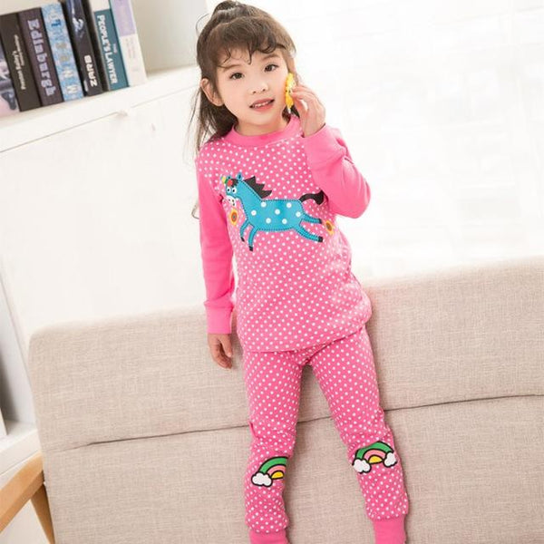 ZFBOZS Autumn Baby kids Boys Sleepwear Pajama Sets 100 % Cotton Dinosaur Printed t-shirt+pants 2pcs Bebes Children's Clothing