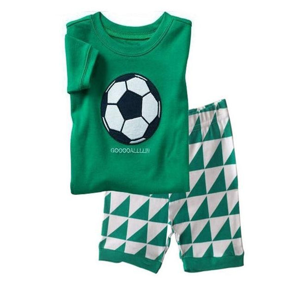 Baby kids Pajamas Set summer children Short Sleeve cotton sleepwear Boys Cartoon pyjamas girls cute home clothing boys nightwear