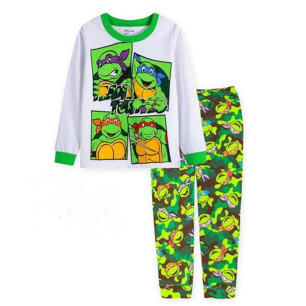 Boy Cartoon pajamas suit for girl Long Sleeve Pajama Children pijama Pyjamas Kids children Sleepwear clothes at home nightgown