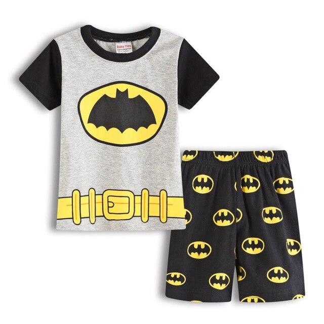 Boy Cartoon pajamas suit for girl Long Sleeve Pajama Children pijama Pyjamas Kids children Sleepwear clothes at home nightgown