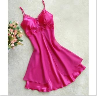 Fashion Sexy Women Lingerie Nightgown Casual Ladies Sleepwear Nightdress Camisola Vestidos Femininos Nightie Women Clothing