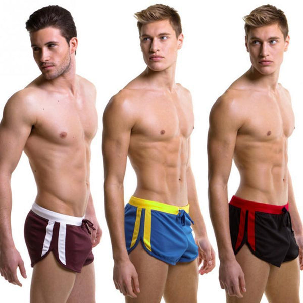Hot Sale Relaxed Male Swimming Trunks Men Swimwear Short Beach Surf Board Shorts Hot Running Workout Shorts Beach Surf Pants