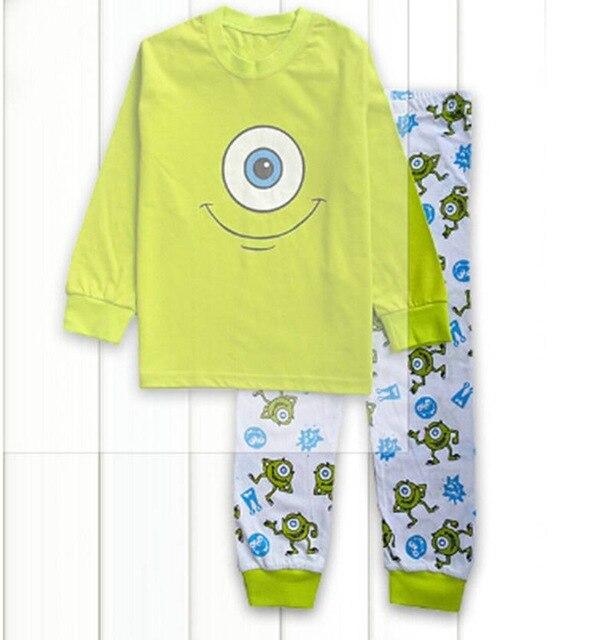 Hot children cotton pajamas Children's clothing boys and girls cartoon pajamas Childrens Nightdress Pyjamas Pijamas