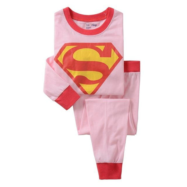 Hot children cotton pajamas Children's clothing boys and girls cartoon pajamas Childrens Nightdress Pyjamas Pijamas