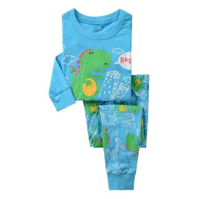 Hot children cotton pajamas Children's clothing boys and girls cartoon pajamas Childrens Nightdress Pyjamas Pijamas