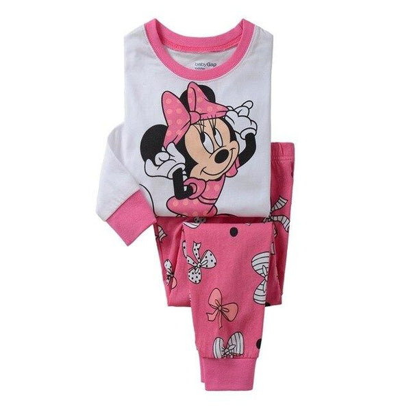Hot children cotton pajamas Children's clothing boys and girls cartoon pajamas Childrens Nightdress Pyjamas Pijamas