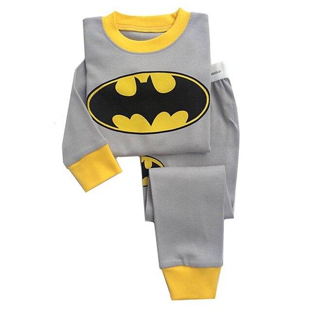 Hot children cotton pajamas Children's clothing boys and girls cartoon pajamas Childrens Nightdress Pyjamas Pijamas