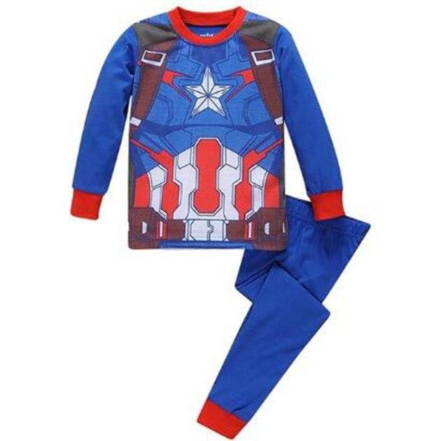 Hot children cotton pajamas Children's clothing boys and girls cartoon pajamas Childrens Nightdress Pyjamas Pijamas