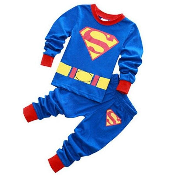 Hot children cotton pajamas Children's clothing boys and girls cartoon pajamas Childrens Nightdress Pyjamas Pijamas