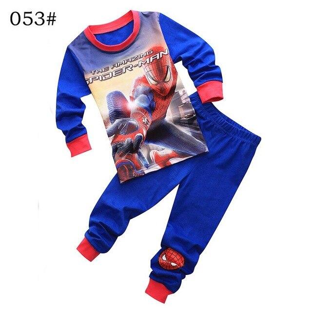 Hot children cotton pajamas Children's clothing boys and girls cartoon pajamas Childrens Nightdress Pyjamas Pijamas