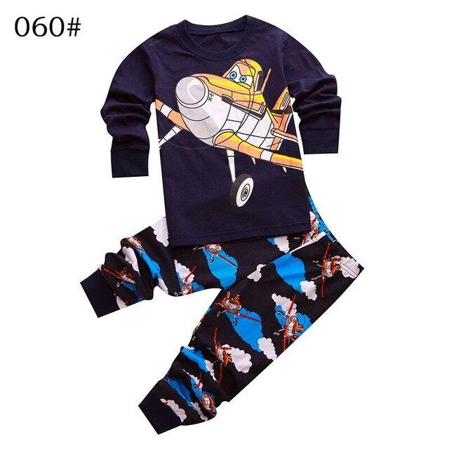 Hot children cotton pajamas Children's clothing boys and girls cartoon pajamas Childrens Nightdress Pyjamas Pijamas