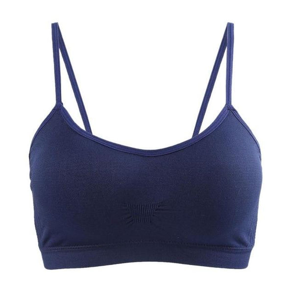 Underwear Comfortable Bralette Lingerie Women's Seamless Padded Wirefree Bra Fitness Sleep Solid Stretch Bras Girls Tank Top