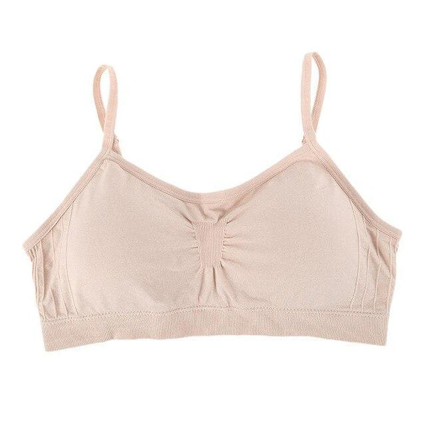 Underwear Comfortable Bralette Lingerie Women's Seamless Padded Wirefree Bra Fitness Sleep Solid Stretch Bras Girls Tank Top