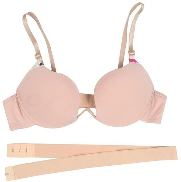 New Hot Sexy Bra Push Up U Plunge Bra Of Underwear Women D Cup Seamless Half Cup Bra And Brief Dress Lingerie Halter Solid Black