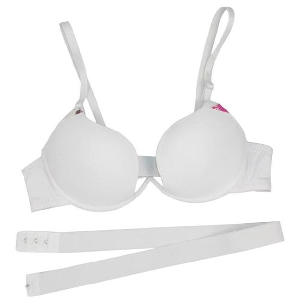 New Hot Sexy Bra Push Up U Plunge Bra Of Underwear Women D Cup Seamless Half Cup Bra And Brief Dress Lingerie Halter Solid Black