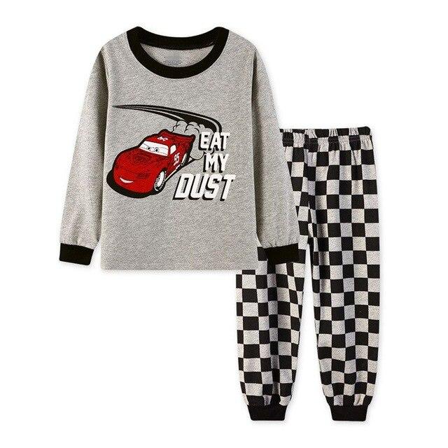 winter&autumn underwear set toddler boy pajamas set cotton boys pyjamas long sleeve pijamas set kids pyjama nightclothes P15
