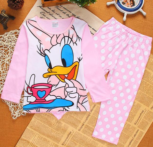 New Kids Pajamas set Boys animal picture Pyjamas girls cotton cute sleepwear Sets Children nightwear Family pajamas for baby W77