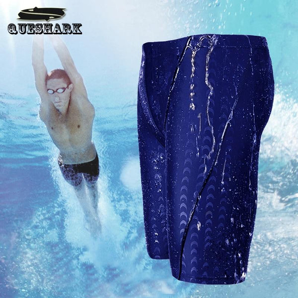 Professional Bathing Pool Sharkskin Swim Briefs Men Swimwear Swim Shorts Boxers Bathing Sport Suit Trunks Swimsuit Sportswear