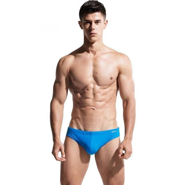 DESMIIT mens swimming trunks sexy swim shorts men liner swimwear bathing suit swimsuit male surfing beah short elastic quick dry