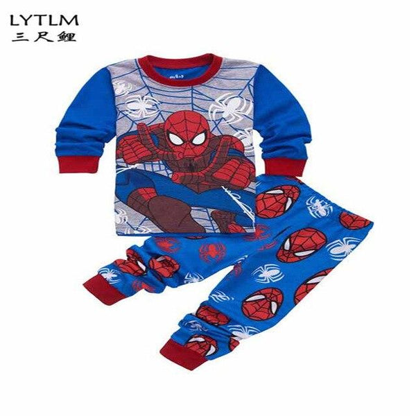 LYTLM Brand Boys Sleepwear Clothes Kids Super Mario Bros Pajamas Set Children's Clothing Set Baby Boy Cartoon Pijamas, micky top