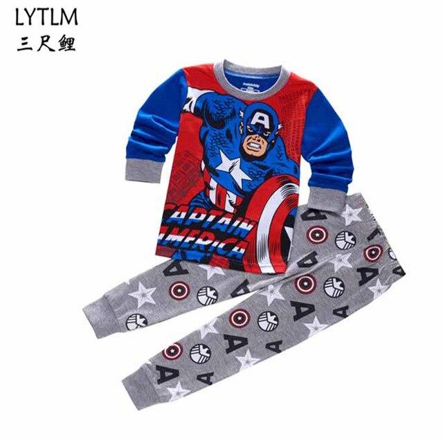 LYTLM Brand Boys Sleepwear Clothes Kids Super Mario Bros Pajamas Set Children's Clothing Set Baby Boy Cartoon Pijamas, micky top