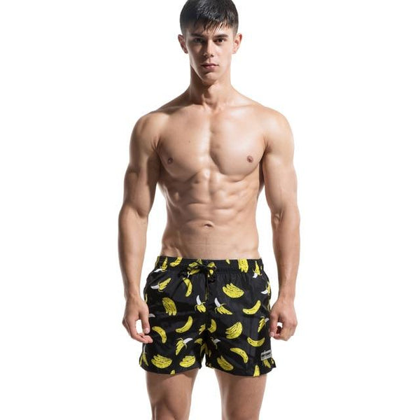 2018 summer Mens Swim Briefs Bikini Hot Swimwear Male surfing board shorts Swimming Boxer Shorts Trunks Surf Board shorts Banana