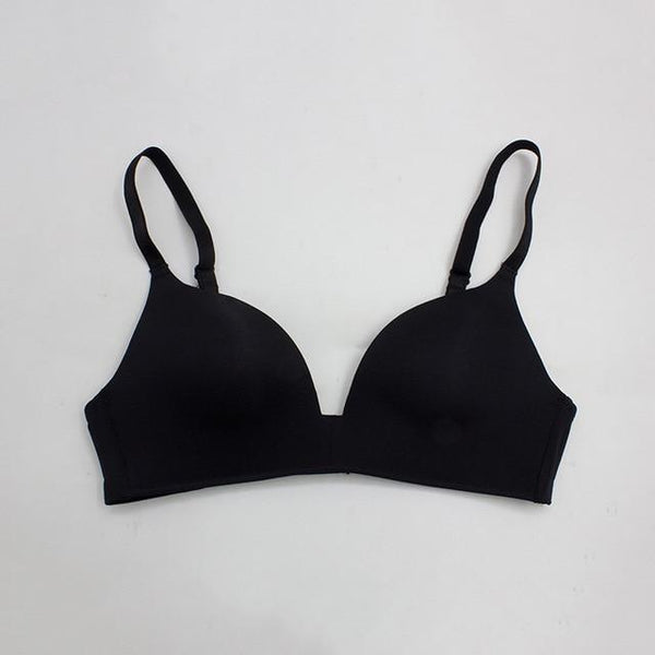 OranriTing Basic Sexy Lingerie Women Underwear Seamless Bra Comfortable Sleep Brassiere Breathable Thin Soft B Cup Intimates