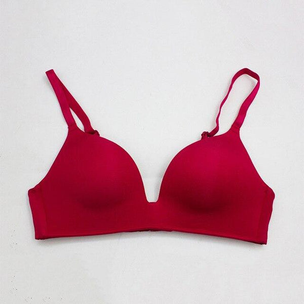 OranriTing Basic Sexy Lingerie Women Underwear Seamless Bra Comfortable Sleep Brassiere Breathable Thin Soft B Cup Intimates